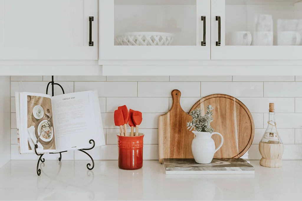 Very organized and clean-looking kitchen