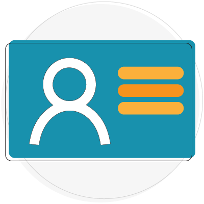 Identification Card Icon