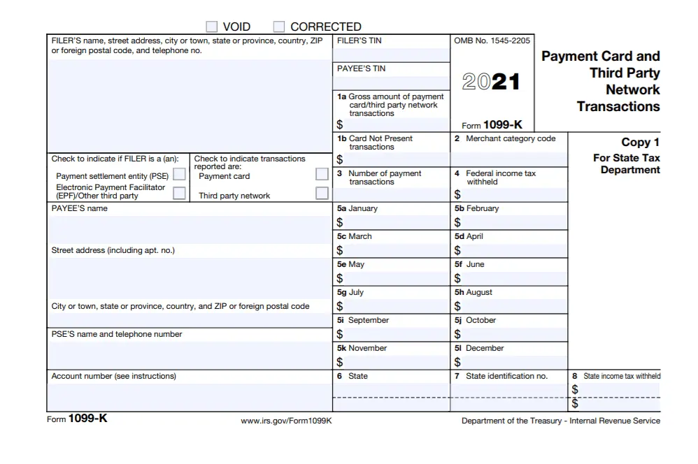 1099-K Form