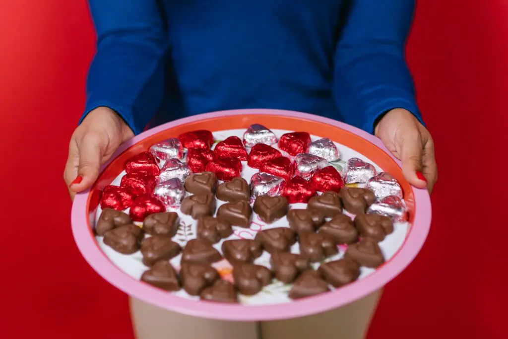 image of valentines candies