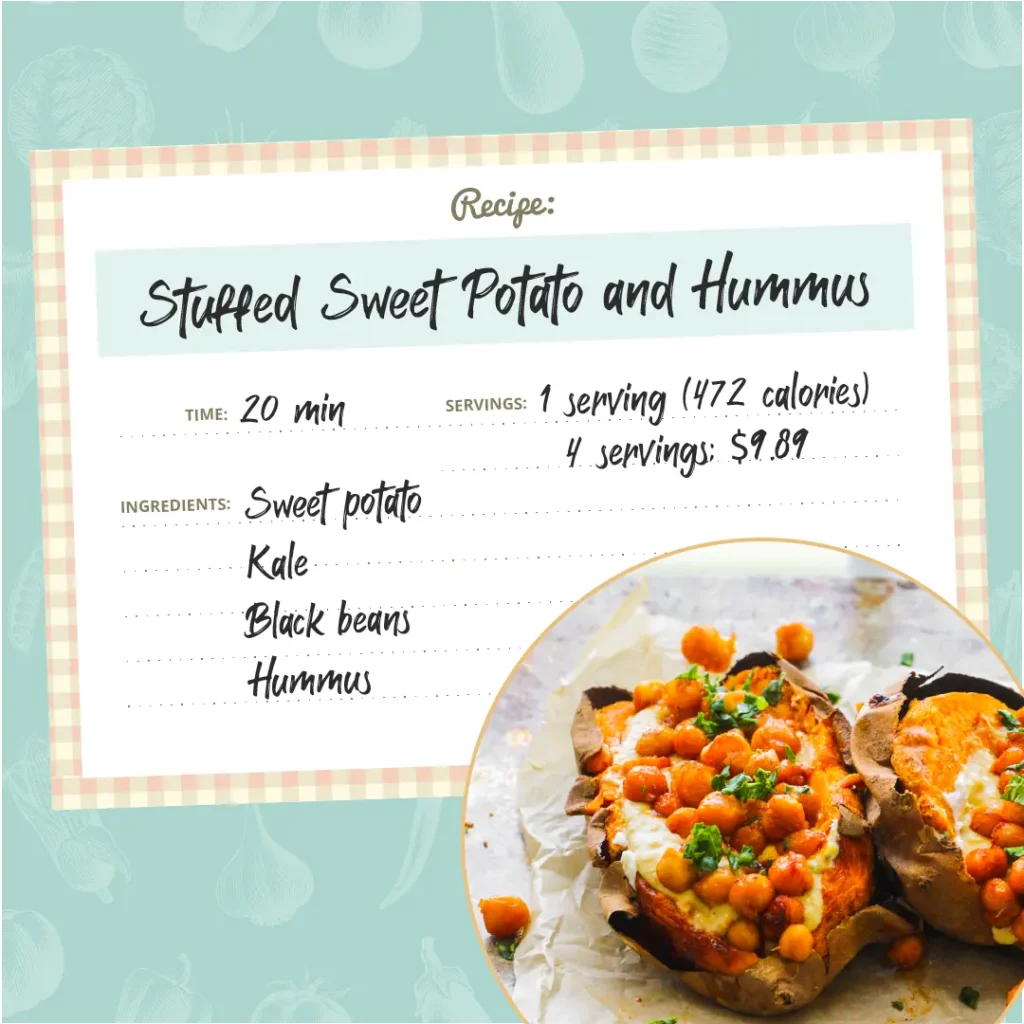 Sweet Potato and Hummus Recipe