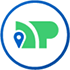 Pinpoint location icon infront of the Net Pay logo