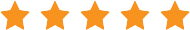 Graphic showing 5 out of 5 stars for a customer review
