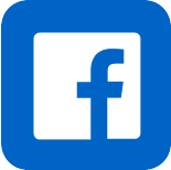 blue Facebook icon