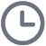 grey clock icon