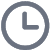 grey clock icon