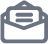 grey mail icon