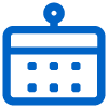blue calendar icon
