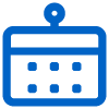 blue calendar icon