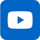blue youtube icon