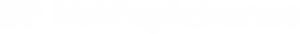 White Net Pay Advance Logo
