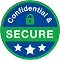 confidential and secure badge
