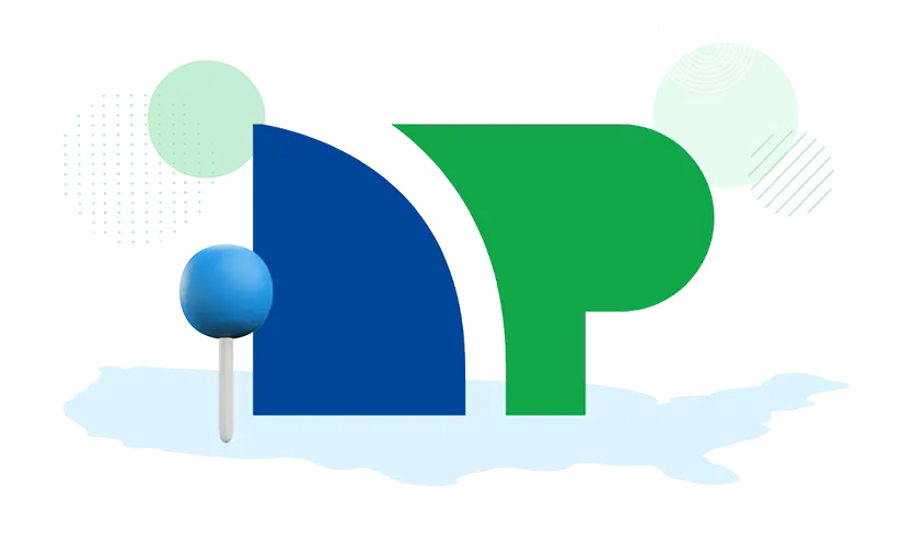 Net Pay Advance logo over a map silhouette of the United States